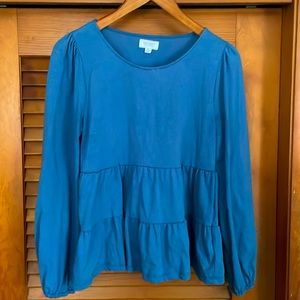 True craft blouse- M- in a deepish blue!